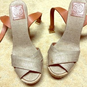 Espadrille heel wedge